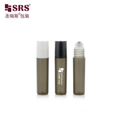 Kopen Plastic Roll On Bottle 5 ml lege container met stalen balroller en plastic dop voor oogserum en cosmetische verpakkingen online manufacture