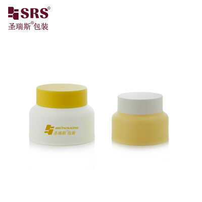 Kopen SRST 30g 50g 80g 100g Dubbelwandige Plastic PP Zalfpotje Container Cosmetische Verpakkingen Groothandel online manufacture