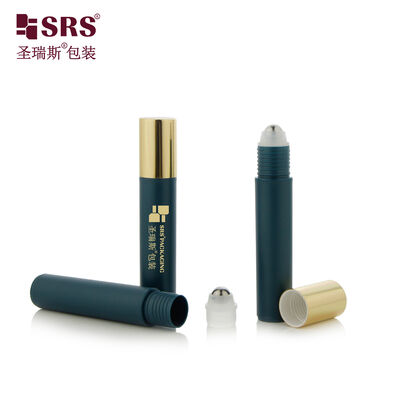 Kopen Op maat gemaakte 12 ML cosmetische plastic rolfles Metalen stalen bal Aluminium deksel verpakkingscontainer online manufacture