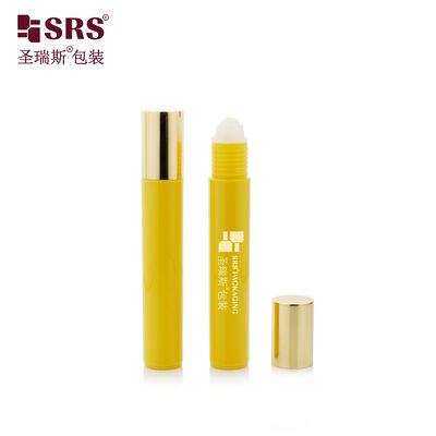 Kopen Aangepaste 15 ML Cosmetische Plastic Roller Fles Plastic Bal Aluminium Deksel Verpakking Container online manufacture