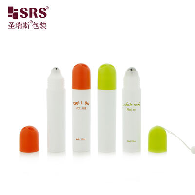 Kopen Groothandel 20ml Lege Plastic Roll-on Fles Ronde Deksel Stalen Bal Fles Voor Vlekkenverwijderaar Vloeistof online manufacture
