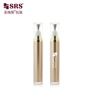 Kopen Dubbelwandige Acryl Glitterende Dot Fles 15ml/20ml Met Legering Roller Hoofd Oogzorg Serum Verpakking online manufacture