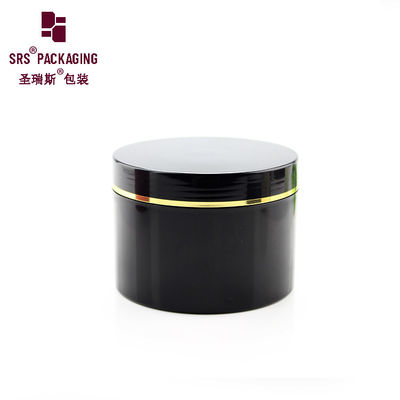 kopen SRSC 400 g enkelwand plastic PP-container cosmetische crème zwarte pot met deksel online manufacture