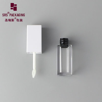 kopen vierkante vorm helder plastic injectie cosmetische lipgloss verpakking online manufacture