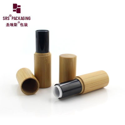 kopen 5 ml natuurlijke biologische bamboe plastic draaien leeg lippenstift container online manufacture