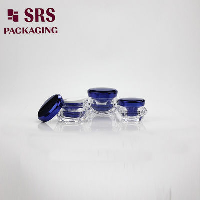 kopen diamantvormige 5g 15g 30g 50g dubbele wand luxe gezichtsmasker acrylcontainers met deksels online manufacture