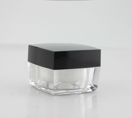 kopen 50 g doorzichtige pot met zwart plastic deksel huidverzorgingscrème acryl container online manufacture
