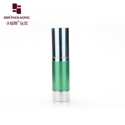 kopen 10 ml 15 ml 20 ml 30 ml ronde vorm plastic AS luchtloze cosmetische container online manufacture