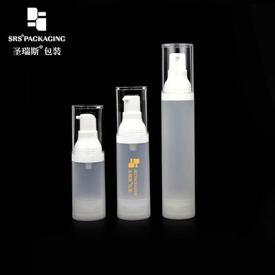 kopen 15 ml 30 ml 50 ml plastic PP cosmetische lege luchtloze pomp serumfles online manufacture