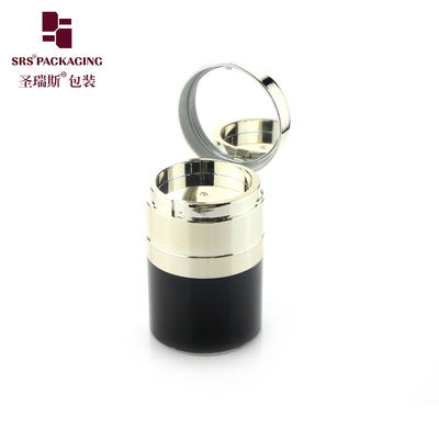 kopen 15 ml 30 ml flip cap met spiegel acryl serum aangepaste luchtloze fles online manufacture