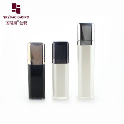 kopen 15 ml 30 ml 50 ml plastic lege lotion huidverzorging vierkant luchtloze pompfles online manufacture