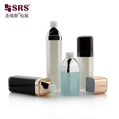 kopen Op maat gemaakte kleur Elegante lege cosmetische lotion Vierkante luchtloze pompfles online manufacture