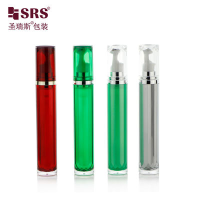 kopen Luxe Acryl lege Plastic Roller Steel Ball Oog Serum Groothandel 15 ml Fles online manufacture