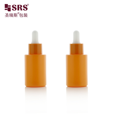Kleurrijke aanpassing lege essentiële olie glazen druppelfles 30 ml