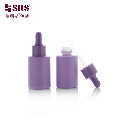 Geurende olie Ronde cosmetica Geen lek glad Makaron kleur Liefste glazen fles Dropper 30ml
