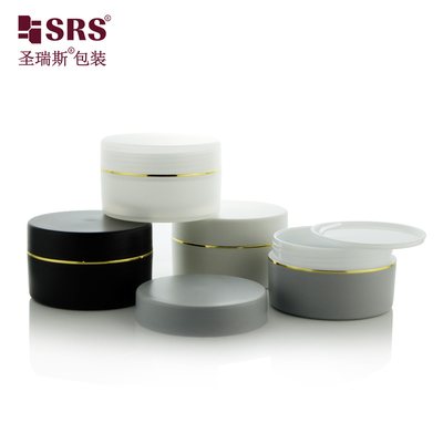 Haar- en lichaamsscrub Plastic lege cosmetische verpakking Container luxe crème pot