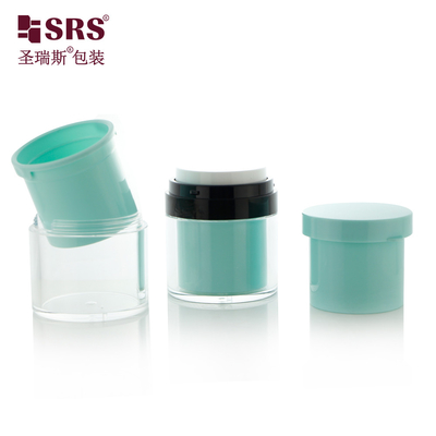 Fabriek Vervaardiger Vervangbare Gezichtscrème Gel Huidverzorging Serum Pomp Luchtloze Acrylcrème Jar