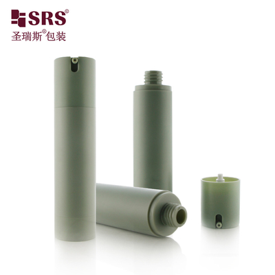 50 ml Aanpassing Kleur Plastic AS Lotion Serum Pump Verpakking luchtloze fles 15 ml 30 ml