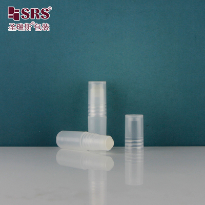 3 ml mini lege plastic PP PCR gerecycled materiaal Proefproef Serum Roll On Olie Flessen