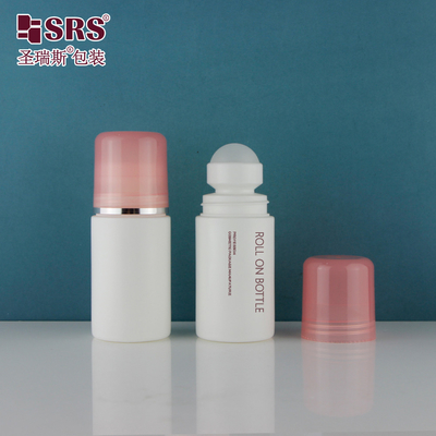 60 ml 2 oz PP PCR Plastic Aanpassing Kleur Recycled Roller Gel Fles Leeg Rollen Op Deodorant Flessen