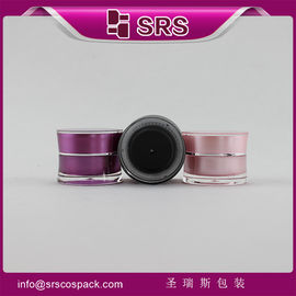 roze en zwarte J092 10 g plastic pot voor cosmetica