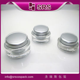 J040 15 ml 30 ml 50 ml ronde cosmetische pot voor huidcrème