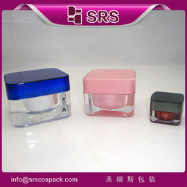 Shengruisi verpakking J056-5G 30G 50G vierkante acrylcrème pot