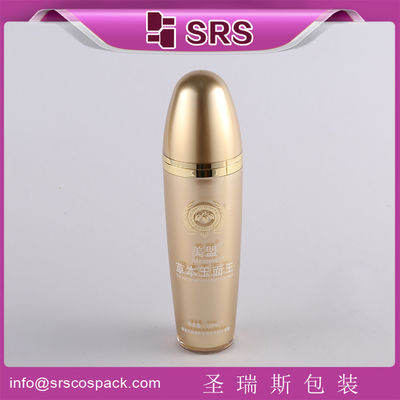SRS China plastic flessen fabrikanten witte acryl hervulling lotion container voor serum