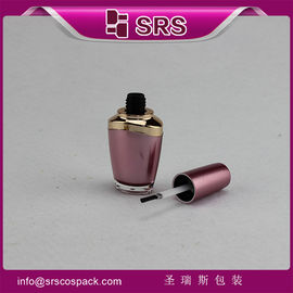 China fabriek leveren 8ml plastic luxe lege fles voor nagellak