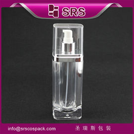helder vierkant L051 15ml 30ml 60ml 120ml schoon fles lotion pomp