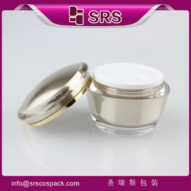 goudkleurige plastic J035 15g 30g 50g crème pot