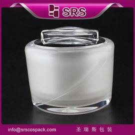 Elegante cosmetische pot met hoge kwaliteit, productie pot plastic