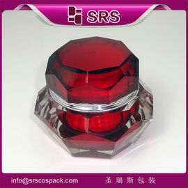 Diamanten acrylpot voor huidverzorgingscrème,J061 50g pot