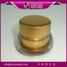 Plastic huidverzorgingscrème container J091 luxe cosmetische potten