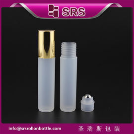 RPA-10 ml plastic rol op fles met stalen bal en aluminium dop