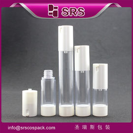 TA021 15 ml 30 ml 50 ml witte luchtloze pompfles voor lotion