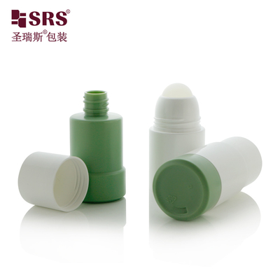 50 ml 75 ml leeg Vervangbaar Aanpassing Kleur Logo Gedrukt Rol Op Fles Deodorant