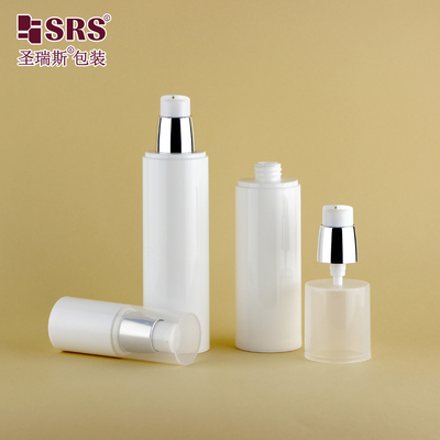 15 ml 50 ml PP PCR Recyclebare lege flessen Groothandel Aanpassing 30 ml luchtloze pompfles