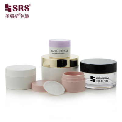 15g 30g 50g 70g 80g 100g Plastic lege huidverzorgingscrème container PET cosmetische potten
