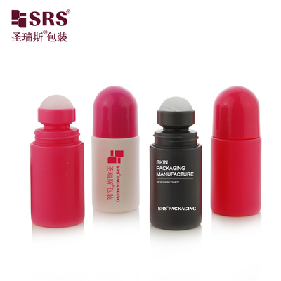 2 oz PP PCR Food Grade Materiaal Plastic Roller Deodorant Flessen Roll On Flasje 60ml