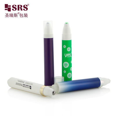 Ronde vorm PCR PP Recycled milieuvriendelijke lege massageball Groothandel 15 ml fles