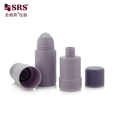 Hervulbaar Vervangbaar Injectie Kleur Schroef Cap Gel Deodorant Roller Ball Fles