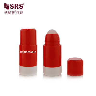 75 ml Vervangbaar milieuvriendelijk gerecycled PCR PP anti-jeuk vloeibare gel rol op plastic fles 50 ml