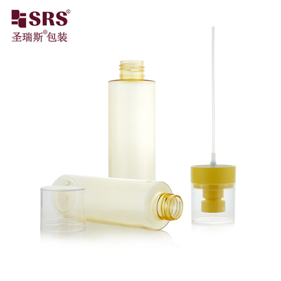 150 ml Injectie Semi-transparant Kleur Plastic PCR Recycled Material Sprayer PET Cosmetische Fles