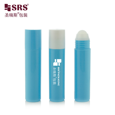 30 ml ronde lege rolbalfles voor haarserum met massagerool