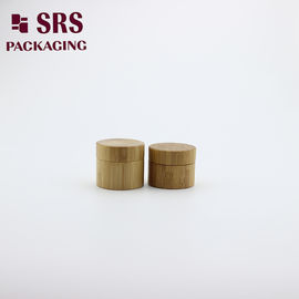 SRS 20 g luxe lege natuurlijke bamboe container met PP binnenpot
