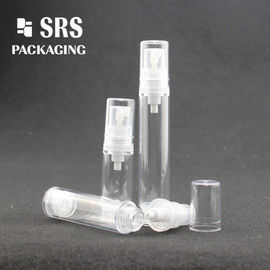 reisafmeting zak plastic AS transparante luchtloze 5 ml serumfles