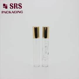 BLP-8ML rolbal glazen parfum lege fles met aluminium deksel