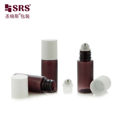 Pocket Size Nude Color Plastic Injection Blowing Custom Solid Color Anti-itch Liquid 15ml Roll Flasje