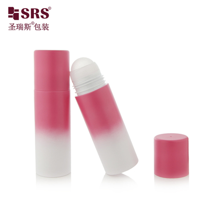 PET43 130ML 170ML Antitranspirant Gel Serum PET Roll On Flasje met Ball Holder Milieuvriendelijk en aanpasbaar